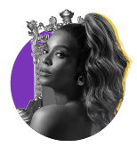 Beyonce brilha com Marte em Leão.